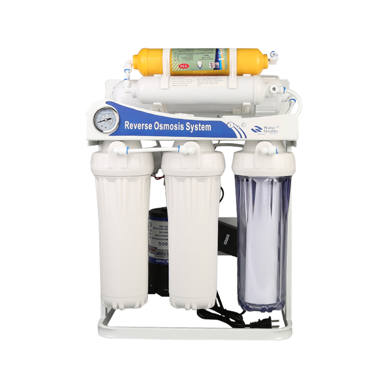 RH-RO3 Шестиступенчатый фильтр для воды с обратным осмосом -75G с манометром и кронштейном